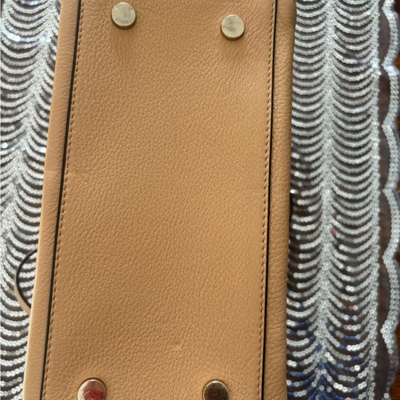 Michael Kors Tan Leather Tote Bag - Picture 5 of 12